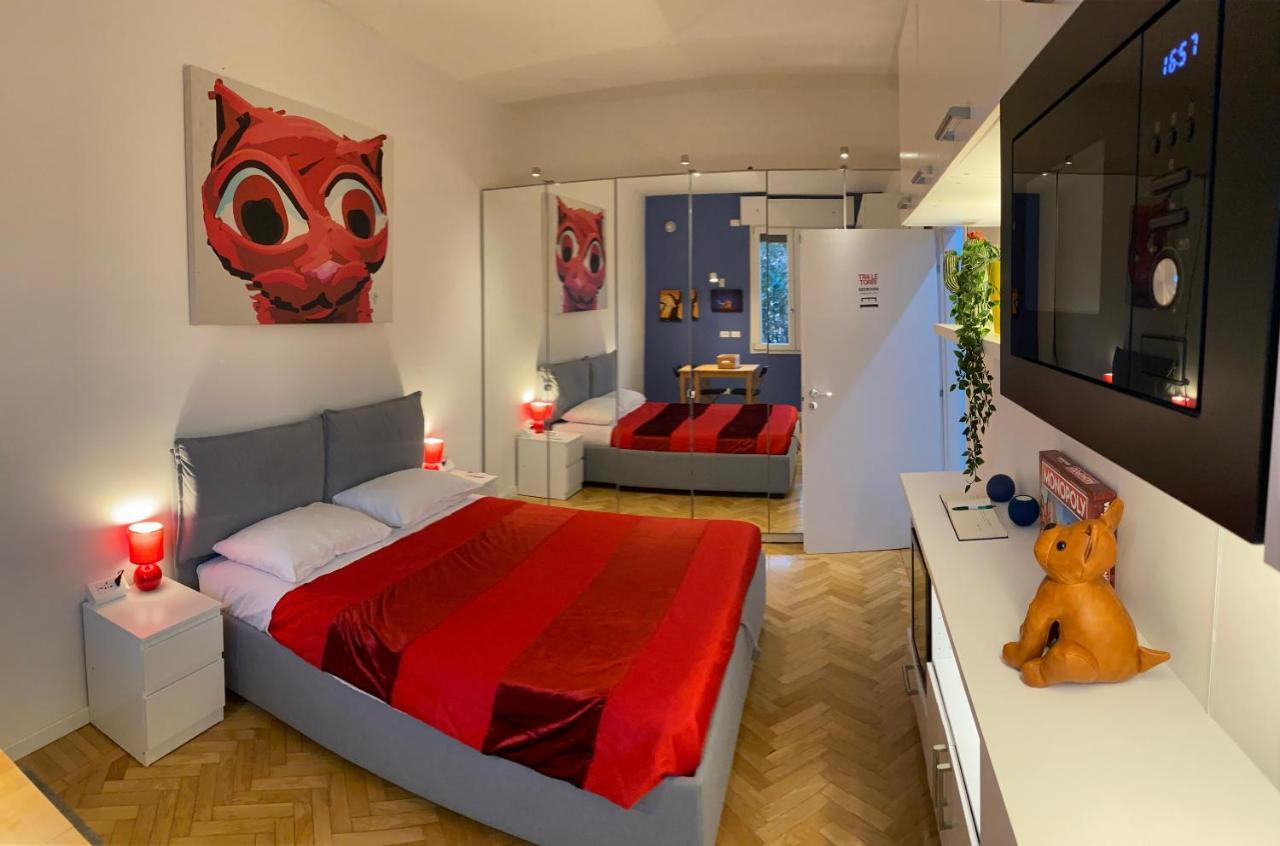 Tra Le Torri B&B - Ampia Stanza Privata In Appartamento Con Bagno Privato Accessibile Da Corridoio Bologna Eksteriør bilde